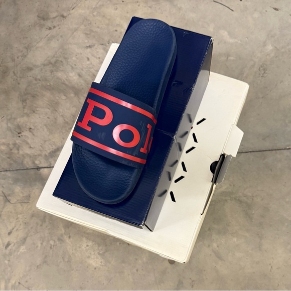 Ralph Lauren Polo Slides - Picture 1 of 4